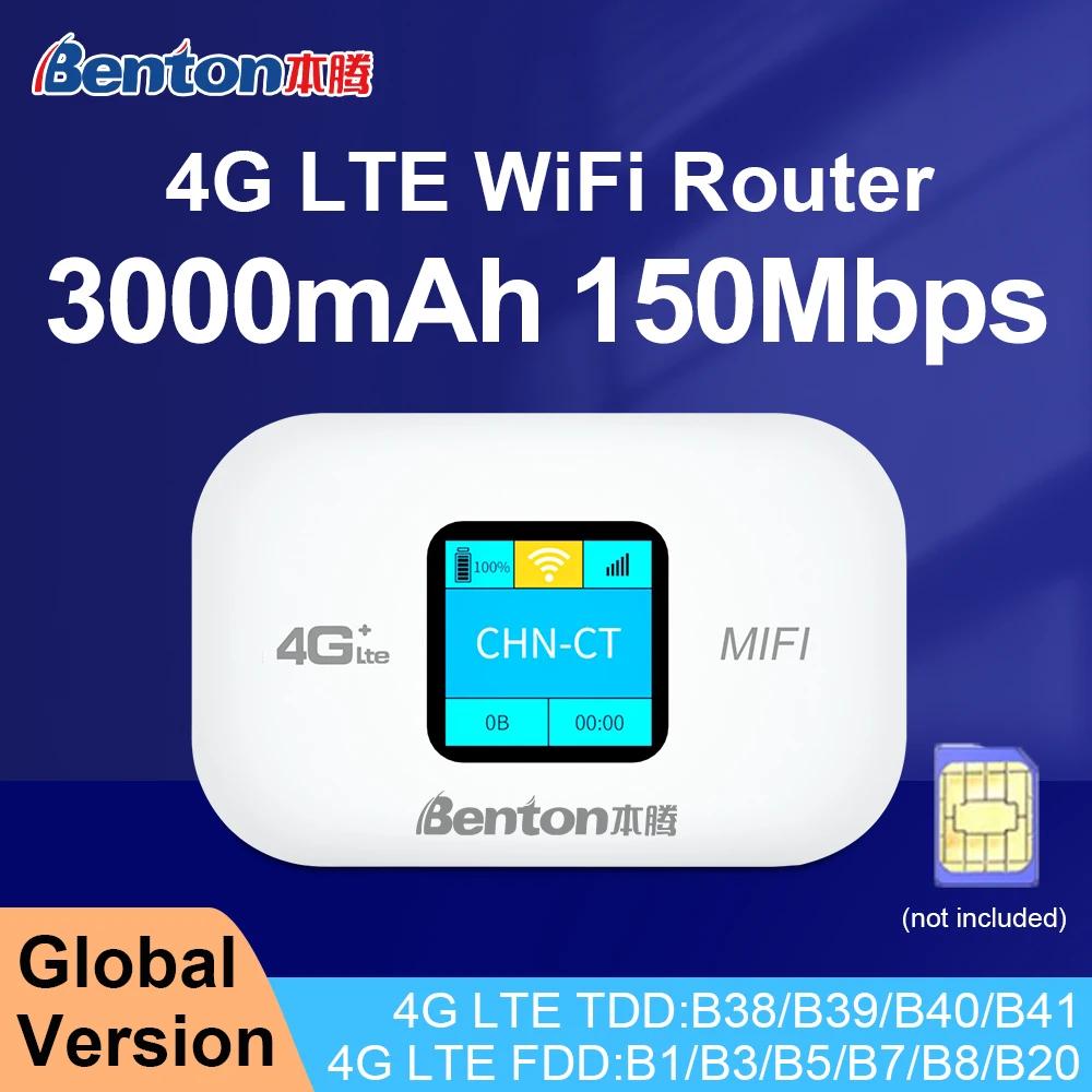 Benton   LTE ,  ޴ 3G Mifi  , ڵ ֽ̿  SIM ī , 4G 